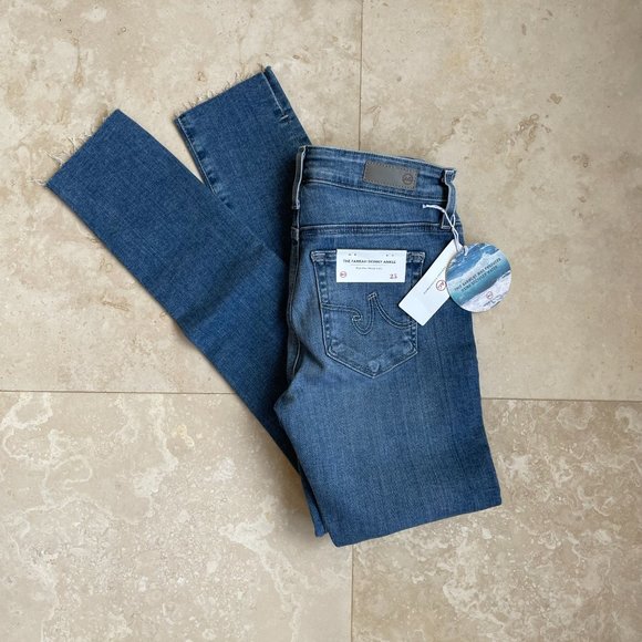 AG The Farrah Skinny Ankle Size 25 - Picture 1 of 7